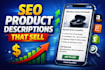 write SEO product description for ecommerce store