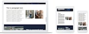 create a duda website design