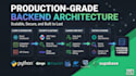 build a scalable django or fastapi backend with rest API
