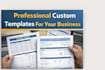 design HR forms, timesheets and payroll templates