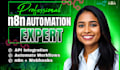 build n8n ai agent, n8n automation, n8n workflow or ai workflow automation