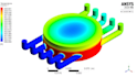 do cfd simulation and flow analysis using ansys fluent