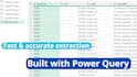convert PDF to excel or CSV accurately