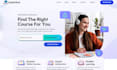 build lms educational website online course website education, elearning website