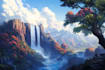 design stunning fantasy landscape
