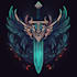 do a fantasy game logo