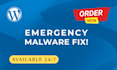 remove malware fix hacked wordpress website and update security