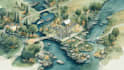 make a custom wedding map illustration
