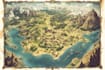fantasy map illustration for map