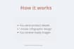 create product infographic for amazon and ecommerce