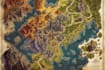 do fantasy map with parchment style
