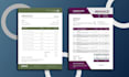 design a professional editable invoice and automated fillable PDF