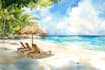 do a watercolor illustration