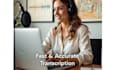 transcribe an audio fast