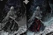 create dark art medieval detailed hand drawn illustration