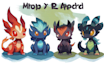 draw yourself with pokemon, digimon and fakemon