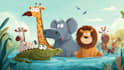 make cute animal illustration