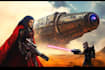 create star wars and sci fi illustration