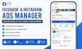 run your meta ads manager for facebook and instagram ads