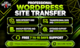 wordpress migration and backup
