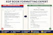 format and upload your book for amazon KDP professionally