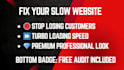 do wordpress redesign, speed up, and elementor customization
