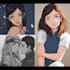 draw you as anime character style