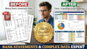 do expert PDF to excel conversion and data entry work