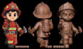 convert 2d image to  3d printable model, picture to 3d convert image to stl file