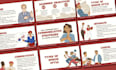 design clean and professional presentation slides