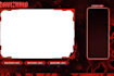 design a professional twitch overlay and stream package
