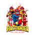 create your creative firefighter logo with fast delivery