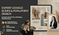 design power presentation investor deck sales pitch deck google slide in canva