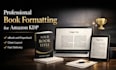 format your book for amazon KDP ebook and paperback