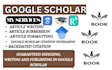write and publish academic article in google scholar peer reviewed journal