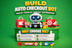 make auto checkout bot, kmart bot, popmart bot, target bot, auto purchase bot