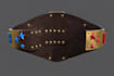 do cnc 3d design for championship belt using artcam stl file