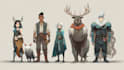 dnd character art and concept art