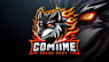 make outstanding blaze wolf mascot logo with express delivery