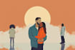 create a flat minimalist vector illustration
