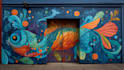 design graffiti designs, murals and wall arts