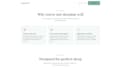 build a premium dark theme landing page in HTML CSS and js