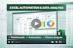 create advanced excel formulas, dashboards, and automation and macros