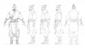 draw sketches with your character