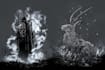 draw a metal, horror, dark art