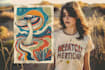 create unique vintage retro tshirt design