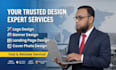 design professional logo, banner, landing page and cover photo