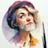 draw outstanding watercolor portrait