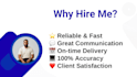 be your virtual assistant for data entry, and canva design
