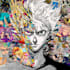 make anime drawing with anime art style character